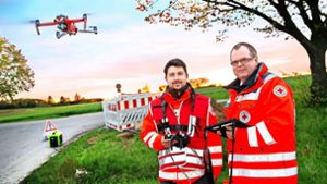 Rotes Kreuz setzt im Kreis Esslingen Drohne ein: Fliegende Kamera sucht nach Vermissten